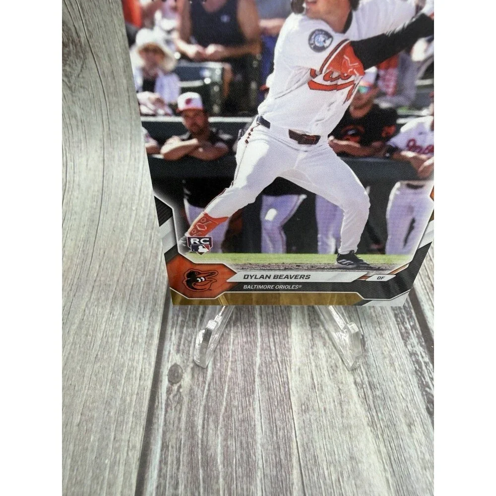 2026 Topps Now Road To Opening Day Dylan Beavers Rc Gold 48/50 #Od-7 Orioles